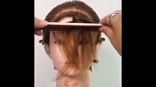 How it's easy Haircutting#Shortvdeo