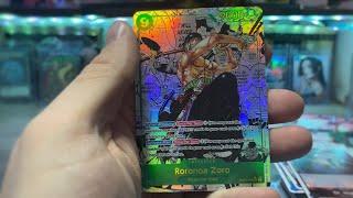 OP-06 Wings of The Captain - Pulling Manga Rare Zoro!!!