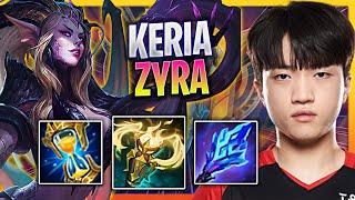 LEARN HOW TO PLAY ZYRA SUPPORT LIKE A PRO! | T1 Keria Plays Zyra Support vs Leona!  Season 2023