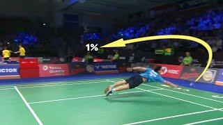 Moments that Can't be Repeated in Badminton