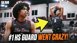 #1 RANKED Guard Dylan Harper GOES OFF on Senior Night ‍ | Rutgers Commit is Like That!