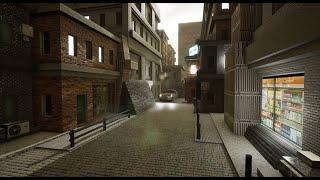 Speed Level Design / Industrial city  / UNREAL ENGINE 4 & BLENDER / Modeling & Texturing