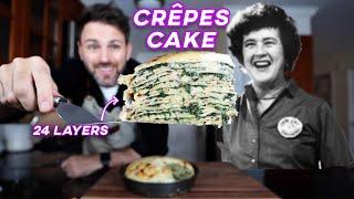 Julia Child's Towering Mountain of Crepes