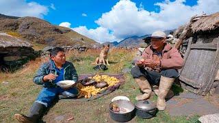 Así COSECHAMOS PAPAS en los Andes Peruanos - Tío Aurelio
