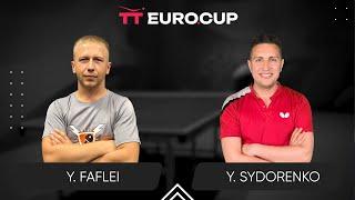 13:30 Yevhenii Faflei - Yaroslav Sydorenko 09.03.2025 TT Euro.Cup Ukraine Professional. TABLE 3