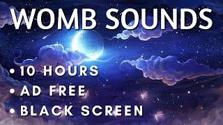 WOMB SOUNDS - White noise and calm heartbeat - 10 HOURS - AD FREE - Perfect for calming your baby
