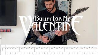 Bullet For My Valentine - "4 Words (To Choke Upon)" - Guitar Cover with On Screen Tabs (#8)