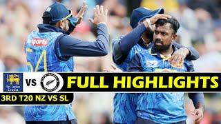 Full Highlights | Sri Lanka Vs New Zealand | 3rd T20 Match 2024 | Sl Vs Nz