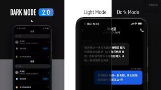 MIUI 12 DARK MODE 2.0 (First Preview) - NEW SYSTEM UI, ANIMATED ICONS, NEW COLORS