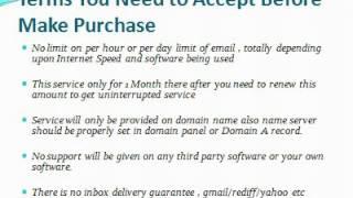 Dedicated Email SMTP Server