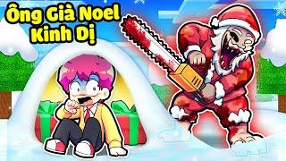 HIHA VÀ SINH TỐ TEAM TRỐN THOÁT KHỎI ÔNG GIÀ NOEL KINH DỊ TRONG MINECRAFT*HIHA ĐÊM NOEL KINH DỊ 