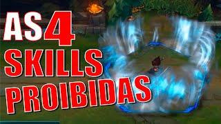 4 SKILLS EXTREMAMENTE RIDÍCULAS QUE NÃO PODEM ENTRAR NO LOL