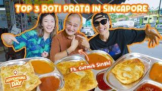 Top 3 BEST Prata Spots in Singapore ft. Gurmit Singh! | Adventure of The Day Episode 21