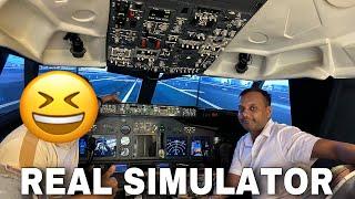 REALISTIC 737 COCKPIT! Dubai Circuit Flying with Instructor  |  Did a Go-Around