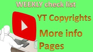 Youtube account copyrights & strikes and Account is Verifyed or NOT | check weekly