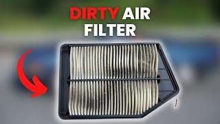 7 Symptoms Of A Dirty Air Filter - This Is Why Your Car Feels Sluggish