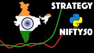 MOMENTUM Trading Strategy on the NIFTY50  with Python