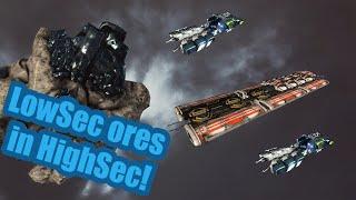 Lowsec ores mining in HIGHSEC on demand | EVE Online