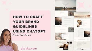 How to Craft Your Brand Guidelines Using ChatGPT - Prompt from Copy.ai