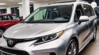 First Look 2025 Toyota Sienna the Best Family Minivan? - Hybrid Efficiency and Performance