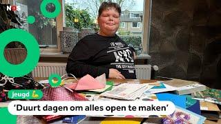 Tygo (11) krijgt honderden verjaardagskaarten