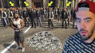 TAM 100 KIŞI AYNI ANDA BANKA SOYDUK POLISLER KAÇTI - GTA 5 MODS