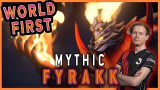 WORLD FIRST Mythic Fyrakk | Amirdrassil | Echo Meeres Blood DK PoV