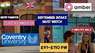 Student Accommodation Near Coventry University| Room Tour| Cheap and best| Calcott Ten| India to UK