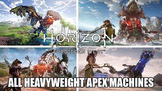 Horizon Forbidden West | All Apex Machines Guide (All Heavyweight Apex Machines)