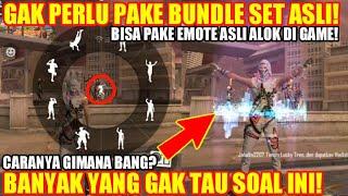 GAK PAKE BUNDLE ALOK TAPI BISA PAKE GAYA ALOK DI STARTING ISLAND!! GIMANA CARANYA?