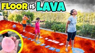 LANCIAMO GAVETTONI nella FLOOR IS LAVA CHALLENGE: Sfida Famiglia GBR