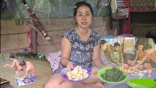 Suasana Kehidupan SUKU Dayak Di pedalaman HUTAN KALIMANTAN, Bangun Pagi, Langsung Masak dan Makan