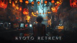 Kyoto Retreat | Deep and Relaxing Cyberpunk Ambient Music - 1 Hour