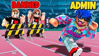 I BANNED ONLINE DATERS In Roblox Track & Field Infinite