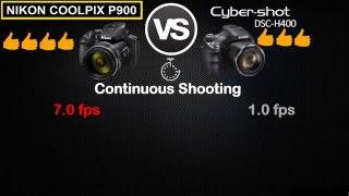 Nikon Coolpix P900 vs Sony Cyber-shot DSC-H400