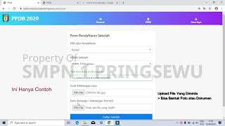 TUTORIAL PPDB - CARA PENDAFTARAN JALUR ZONASI