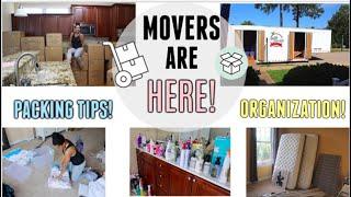 PACKING OUR WHOLE HOUSE / MOVING DAY TIPS / PREPARING FOR MOVERS / MAPIFUL