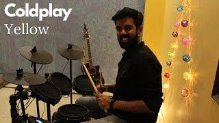 Coldplay - Yellow | Drums Cover | Tanay Agrawal