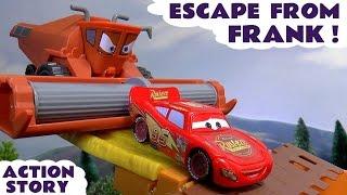 McQueen and Mater go Tractor Tipping in Cars Escape From Frank