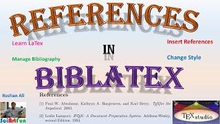 Learn LaTeX | How to use BibLaTeX for reference management || Tutorial 7