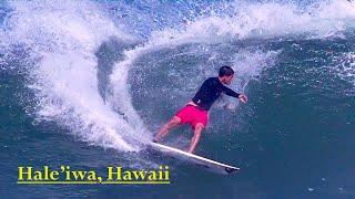 50 TURNS and Some other Stuff: Surfing at Haleiwa Beach Park in Hawaii