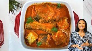 COOK THE PERFECT NIGERIAN FRESH FISH STEW WITH ME | DELICIOUS NIGERIAN FOOD