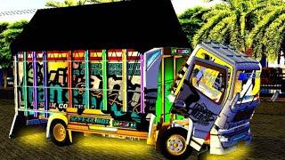 MBOIS MOD BUSSID TERBARU ""MOD TRUCK CANTER FULL ANIM DAN FULL STROBO !! BUSSID V3.5