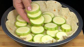 Ich mache diese Zucchini dreimal pro Woche! Leckeres und einfaches Frühstück in 10 Minuten️