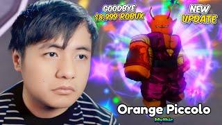 SPENDING $8,999 ROBUX ON NEW UPDATE (Orange Piccolo MYTHIC UNIT) - Anime Reborn || ROBLOX