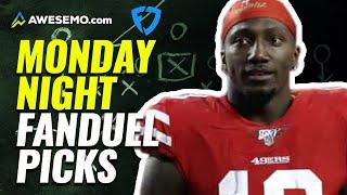 FanDuel NFL Monday Night Football Week 10 Single-Game Picks & Lineups | Rams 49ers Tonight