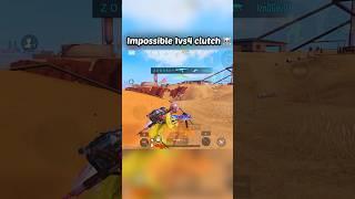 ZODD BOY IMPOSSIBLE 1vs4 clutch in bgmi  #bgmi #pubgmobile #jonathangaming #viralshorts #ytshorts