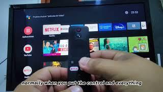 How to connect a command or control to our Android TV or TV Box, easy and simple