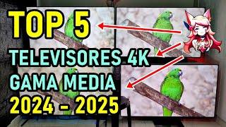 TOP 5 4K MID-RANGE TVs 2024 - 2025 / SMART TVs