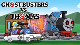 GHOSTBUSTERS VS GHOST THOMAS l AMONG US ANIMATION